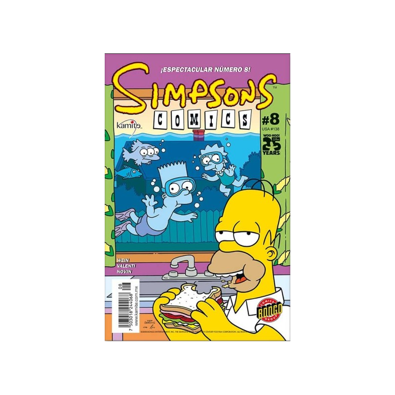 Comic. SIMPSONS COMICS NO.8