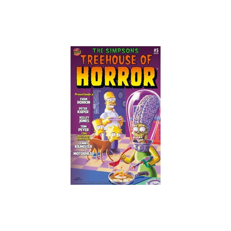 CÓMIC. TREEHOUSE OF HORROR. 5