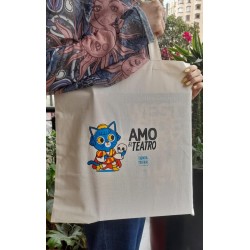 Totebag. AMO EL TEATRO por RAEIOUL