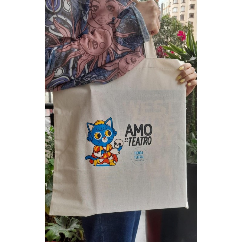Totebag. AMO EL TEATRO por RAEIOUL
