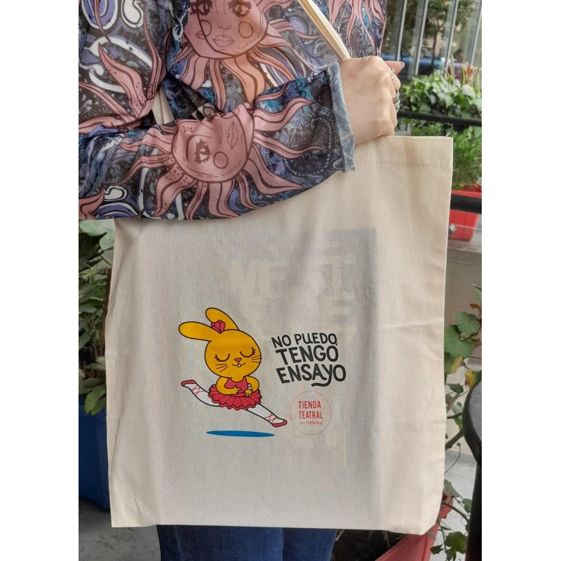 Totebag. NO PUEDO, TENGO ENSAYO por RAEIOUL