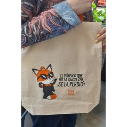 Totebag. EL PÚBLICO QUE NO LA QUISO VER se la perdió. Por RAEIOUL