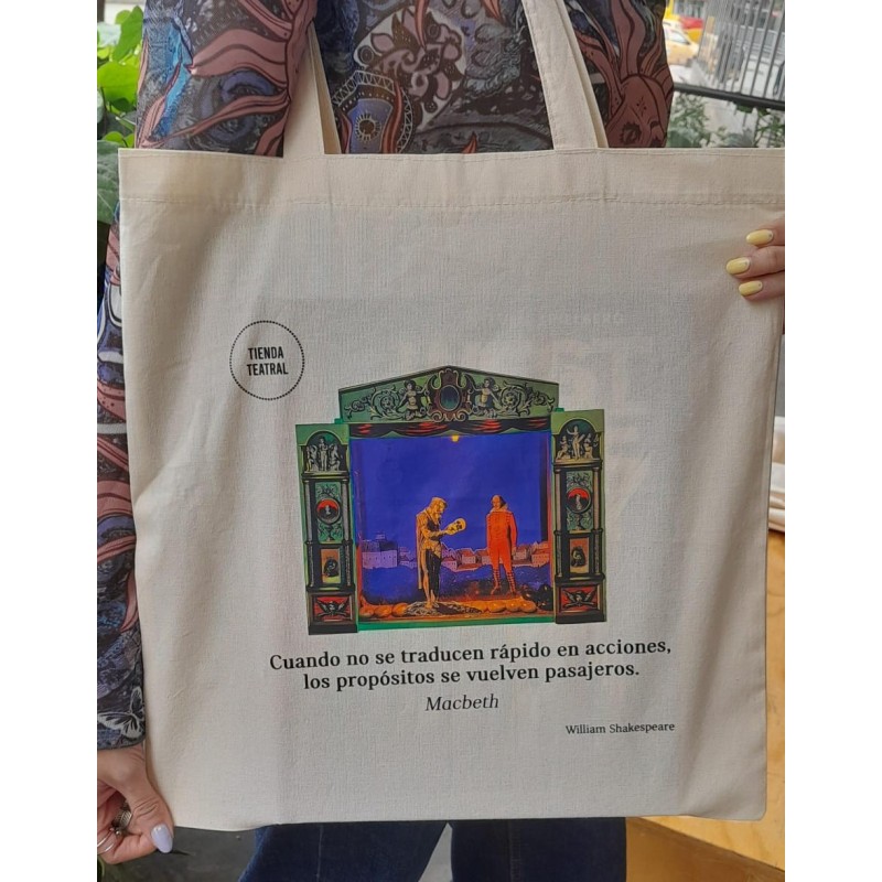 Totebag. MACBETH propósitos