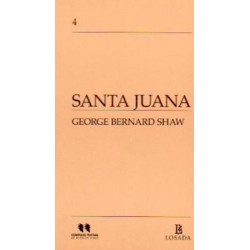 Libro. SANTA JUANA. George Bernard Shaw