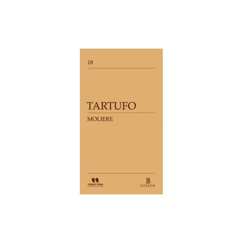 Libro. TARTUFO - MOLIÈRE