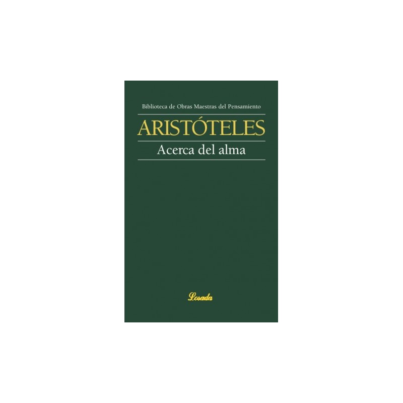 Libro. ACERCA DEL ALMA - Aristóteles