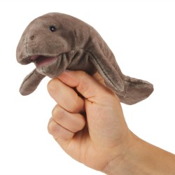 Títere de dedo. Mini Manatí