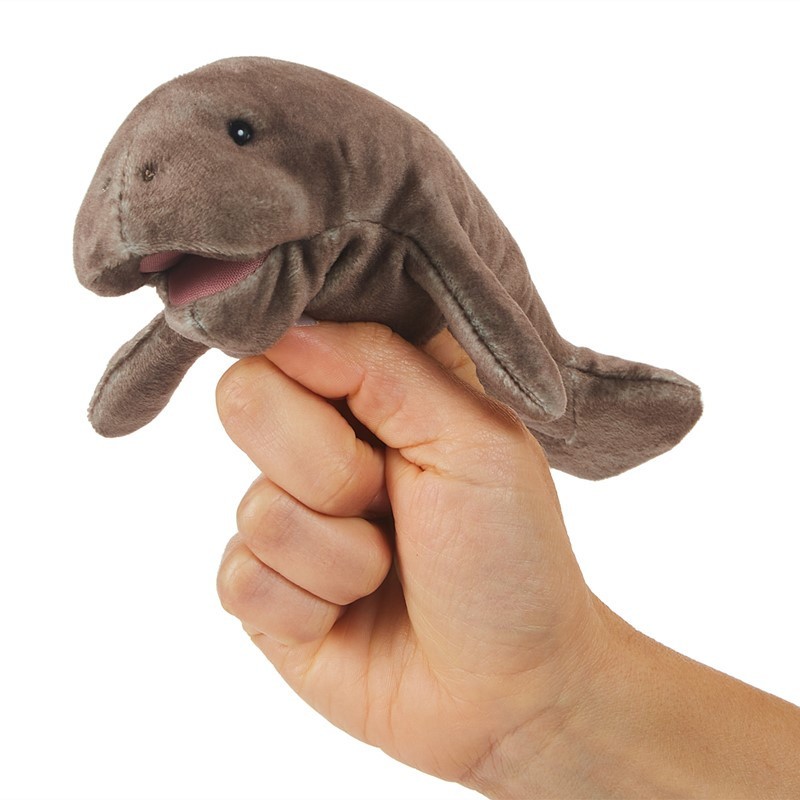 Títere de dedo. Mini Manatí