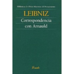 Libro. CORRESPONDENCIA CON ARNAULD. Leibniz