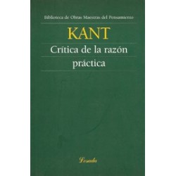 Libro. CRITICA DE LA RAZON PRACTICA. Kant