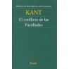 Libro. EL CONFLICTO DE LAS FACULTADES. Immanuel Kant