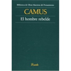 Libro.  HOMBRE REBELDE. Camus