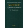 Libro.  PUESTO DEL HOMBRE EN EL COSMOS. Max Scheler