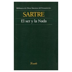 Libro.  SER Y LA NADA. Jean Paul Sartre