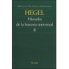 Libro. FILOSOFIA DE LA HISTORIA UNIVERSAL II