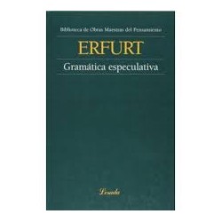 Libro. GRAMATICA ESPECULATIVA (O.M.P). ERFURT