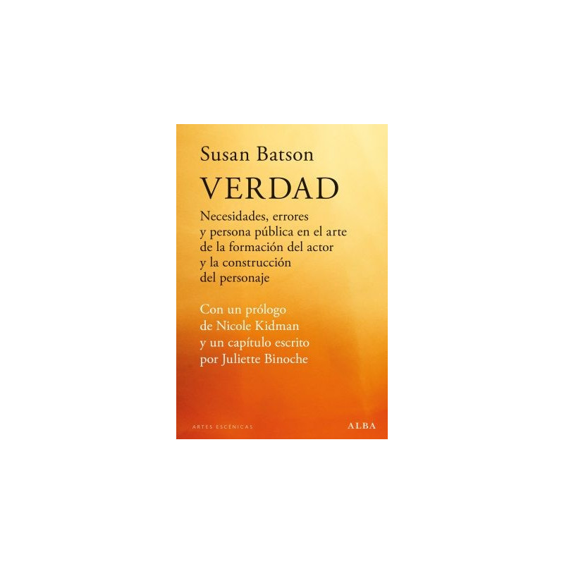 Libro. VERDAD. Susan Batson