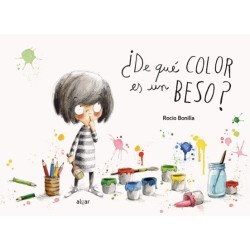 Libro. ¿De qué color es un beso? - Tapa dura