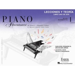 LIBRO. PIANO ADVENTURES. NIVEL 1. Lecciones y teoría