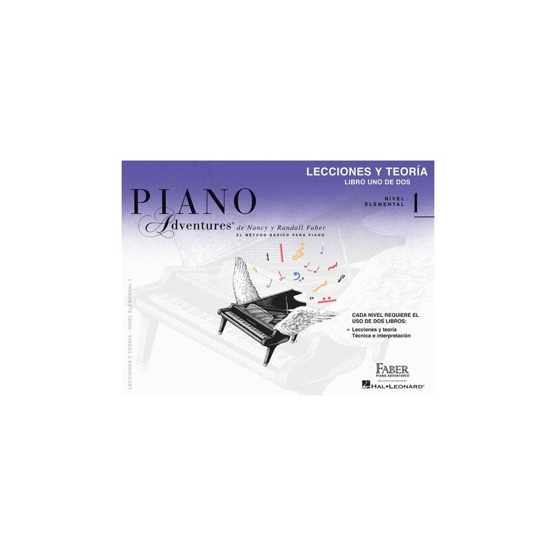 LIBRO. PIANO ADVENTURES. NIVEL 1. Lecciones y teoría