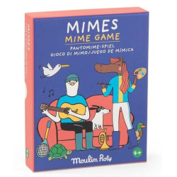 Juego de mímica. Mimes mime game - Les Loufoques - Moulin Roty