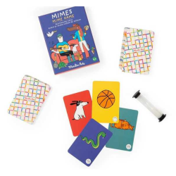 Juego de mímica. Mimes mime game - Les Loufoques - Moulin Roty
