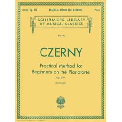Libro. CZERNY - PRACTICAL METHOD FOR BEGINNERS ON THE PIANOFORTE OP.599
