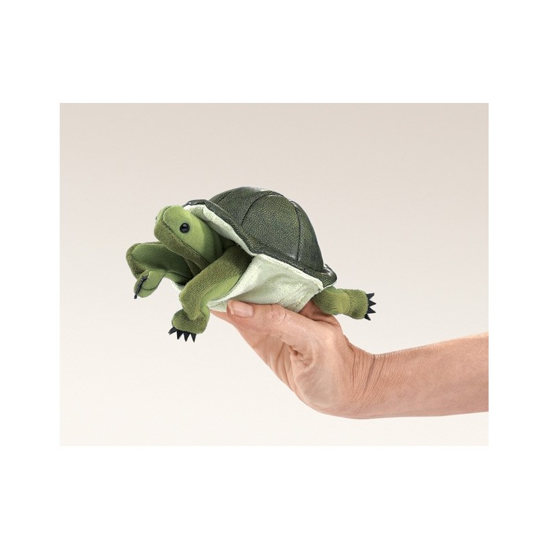 Títere de dedo. MINI TORTUGA