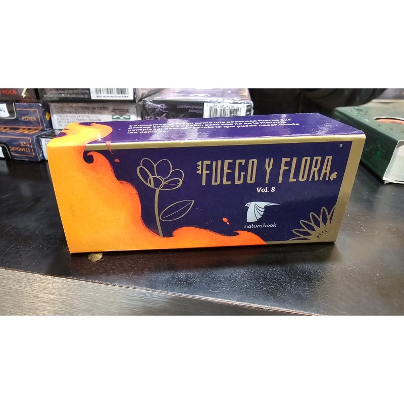 Libro flip-book. FUEGO Y FLORA Vol. 8
