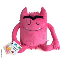 MONSTRUO DE COLORES. PELUCHE ROSA