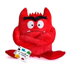 MONSTRUO DE COLORES. PELUCHE ROJO