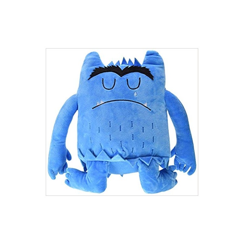 MONSTRUO DE COLORES. PELUCHE AZUL