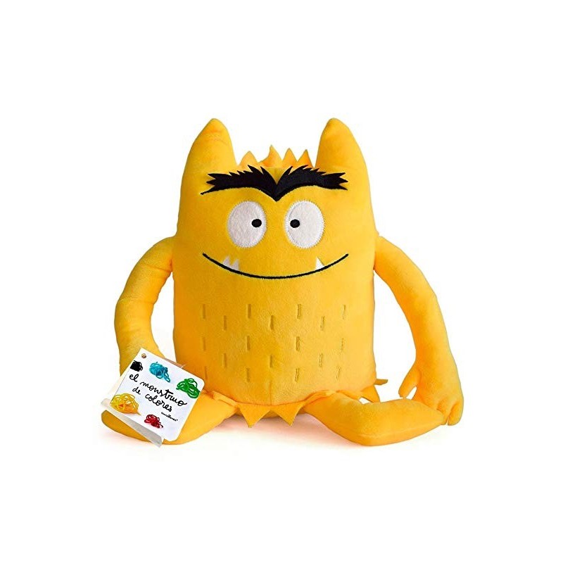 MONSTRUO DE COLORES. PELUCHE AMARILLO