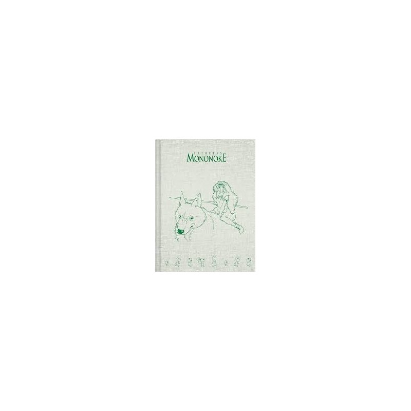 Cuaderno rayado. PRINCESS MONONOKE