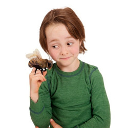 Títere de dedo. MINI ABEJA