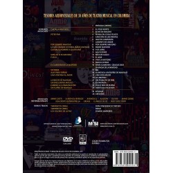 Libro - DVD. FANTASÍA Y REALIDAD. Misi. 30 años de teatro musical en Colombia