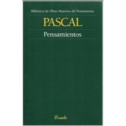 Libro. PENSAMIENTOS. Blaise Pascal