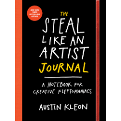 Libreta. The steal like an artist journal - A notebook for creative kleptomaniacs
