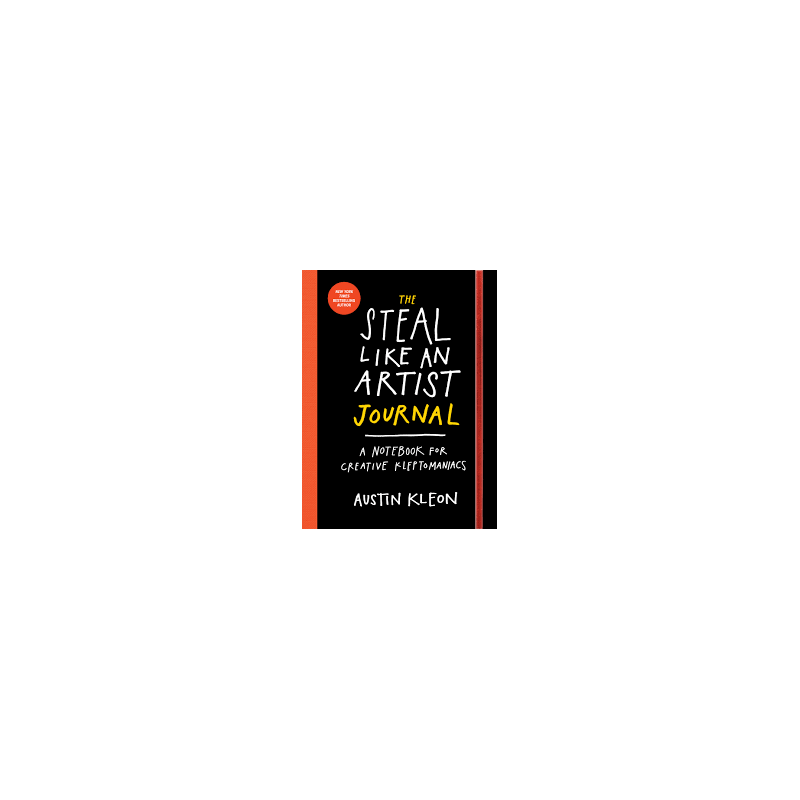 Libreta. The steal like an artist journal - A notebook for creative kleptomaniacs