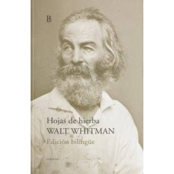 Libro. HOJAS DE HIERBA. Walt Whitman. Edición bilingüe