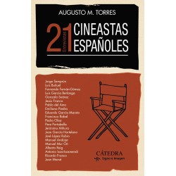 Libro. 21 CINEASTAS ESPAÑOLES. Entrevistas.