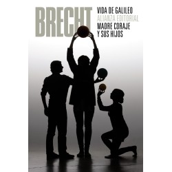 Libro. Vida de Galileo. Madre coraje y sus hijos
