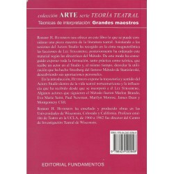 Libro. EL MÉTODO DEL ACTOR'S STUDIO
