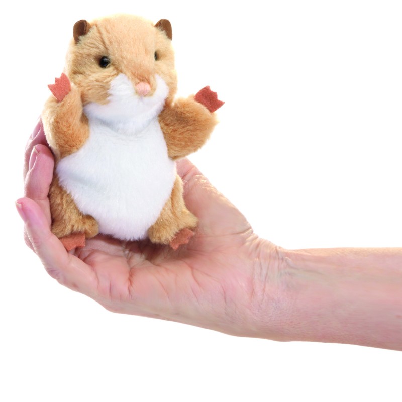 Títere de dedo. MINI HAMSTER