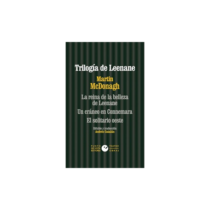 Libro. TRILOGÍA DE LEENANE. Martin McDonagh