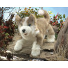 Títere. LOBO SIBERIANO CACHORRO