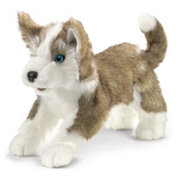 Títere. LOBO SIBERIANO CACHORRO
