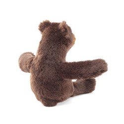 Títere de dedo. Mini Oso sentado