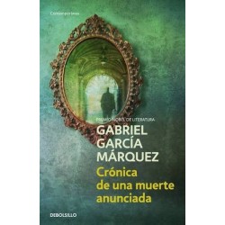 Libro. CRÓNICA DE UNA MUERTE ANUNCIADA. Gabriel García Márquez