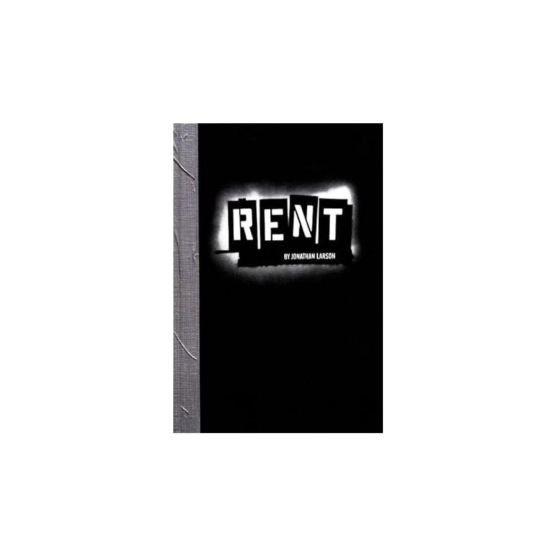 Libro. RENT. By Jonathan Larson